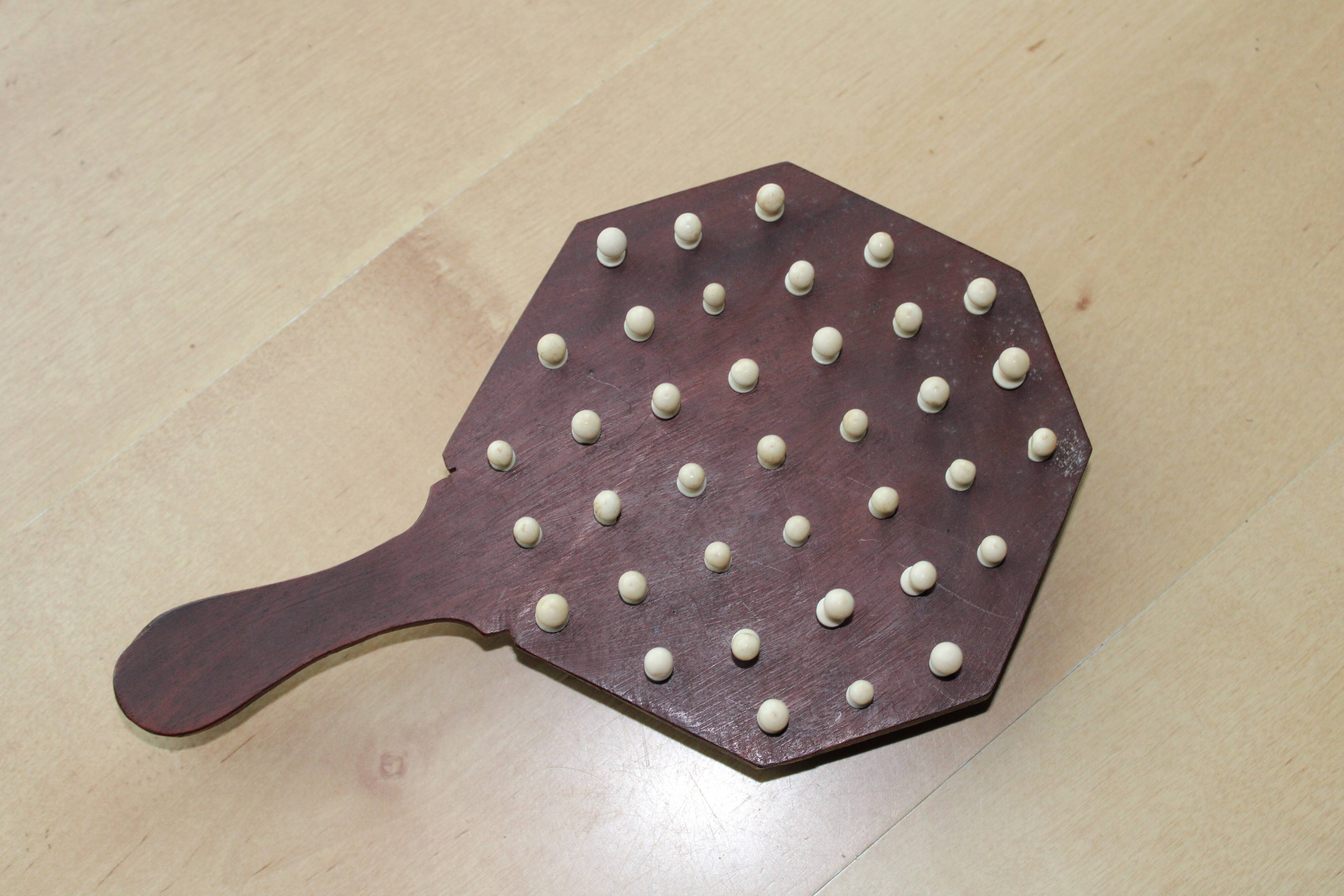 Ancient Handcrafted Solitaire Game