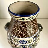 Polychrome sandstone vase from Biên Hoa - Vietnam