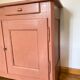 Parisian buffet in its pretty patina & raw tray