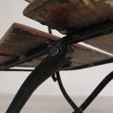 Lot de 2 chaises pliantes, chaises de jardin, années 1930