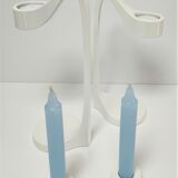 Pair of designer candle holders by Monika Mulder for vintage Ikea