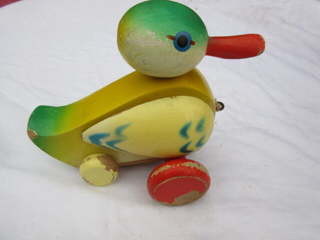 Wooden duck