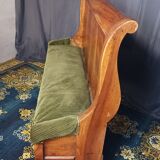 Louis Philippe bench in walnut