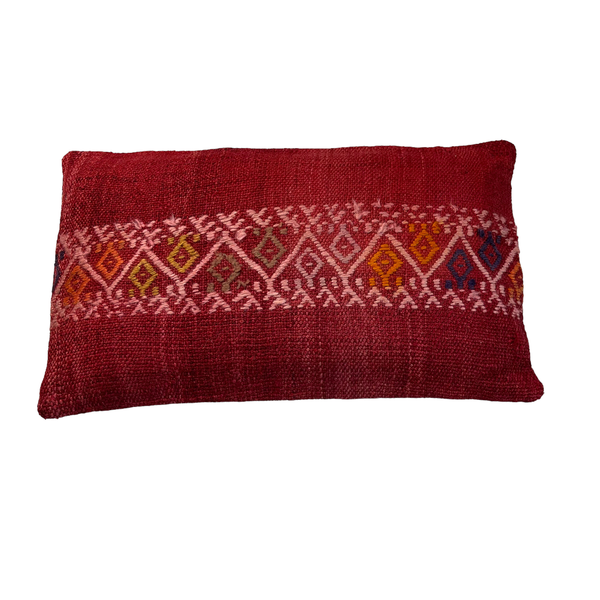 Vintage turkish kilim cushion cover 30x50cm