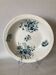 Grigny Terre de Feu dish, floral motif, 19th - 20th century