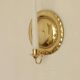 Pair of Swedish Mid-Century Brass Wall Sconces