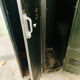 Industrial wardrobe, metal cabinet with 3 doors.