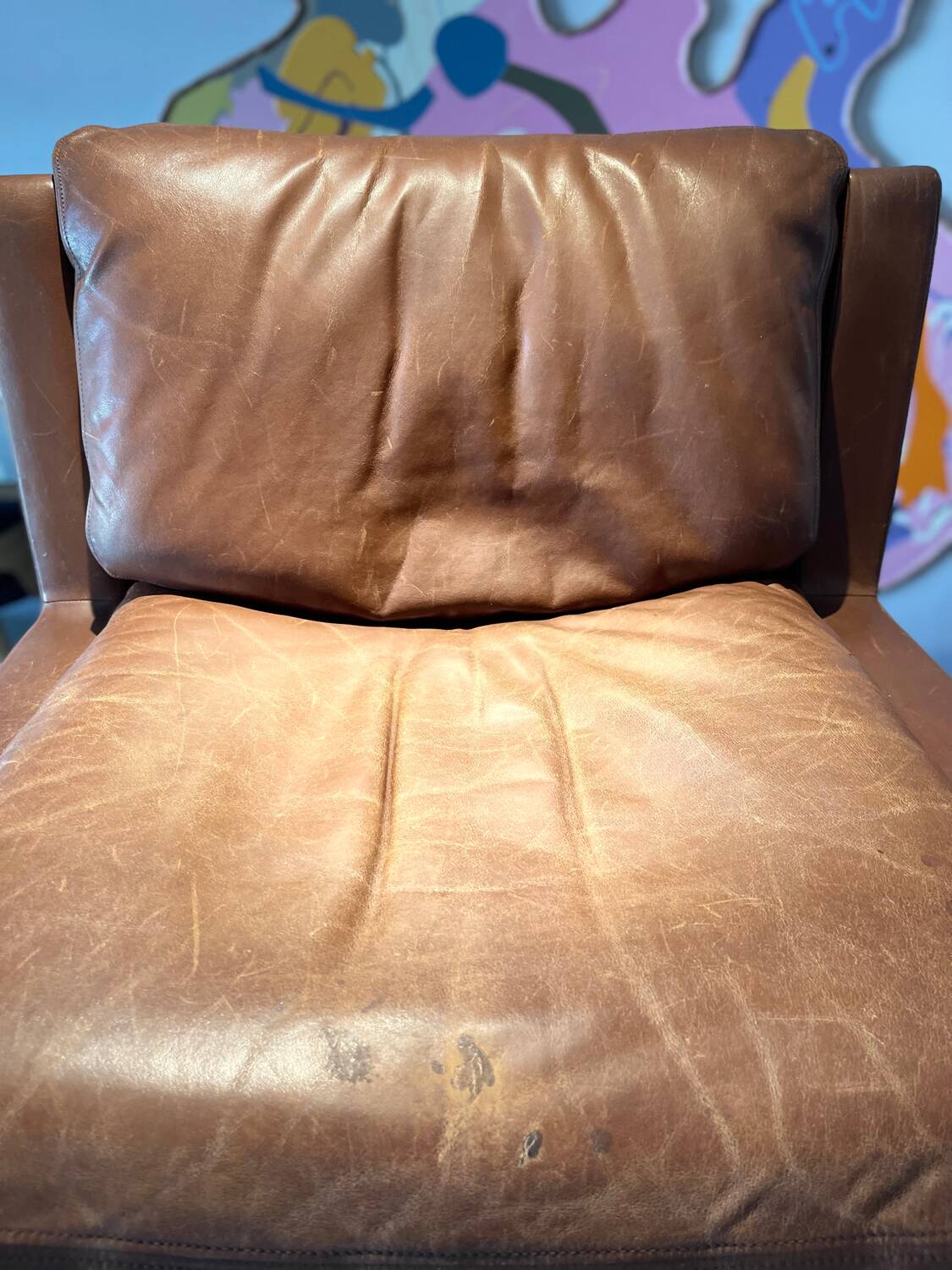 Mid century DS-201 leather armchair by Robert Haussmann for De Sede - Switzerland 1957