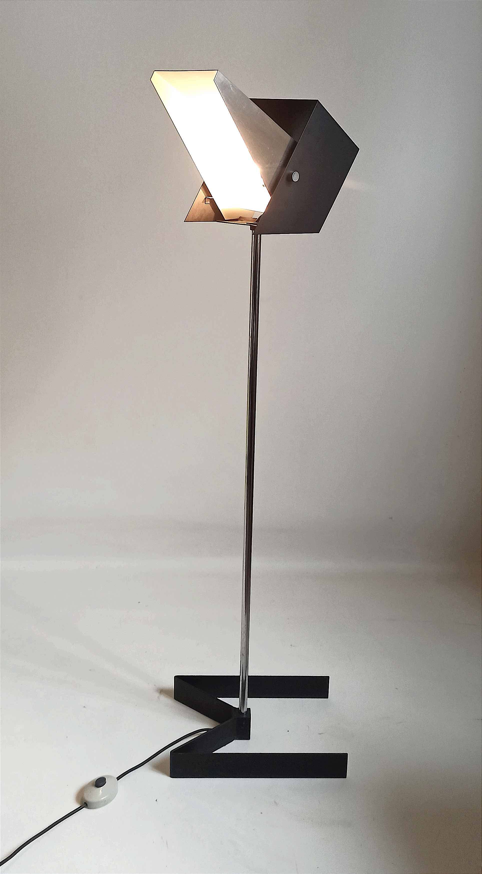 Lyfa adjustable floor lamp from the 60s, height 116.5 cm