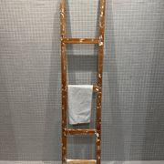 Decorative wooden ladder