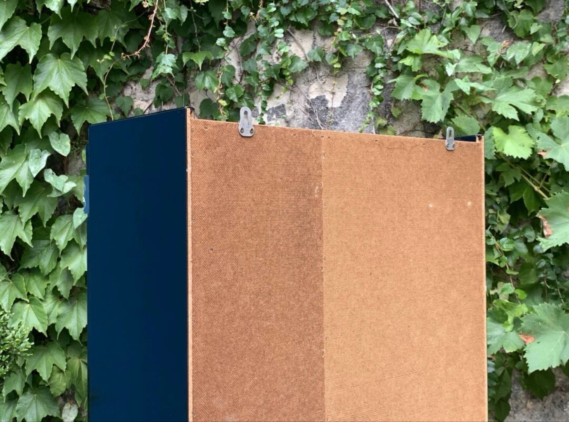 Satin black vintage wardrobe 1970