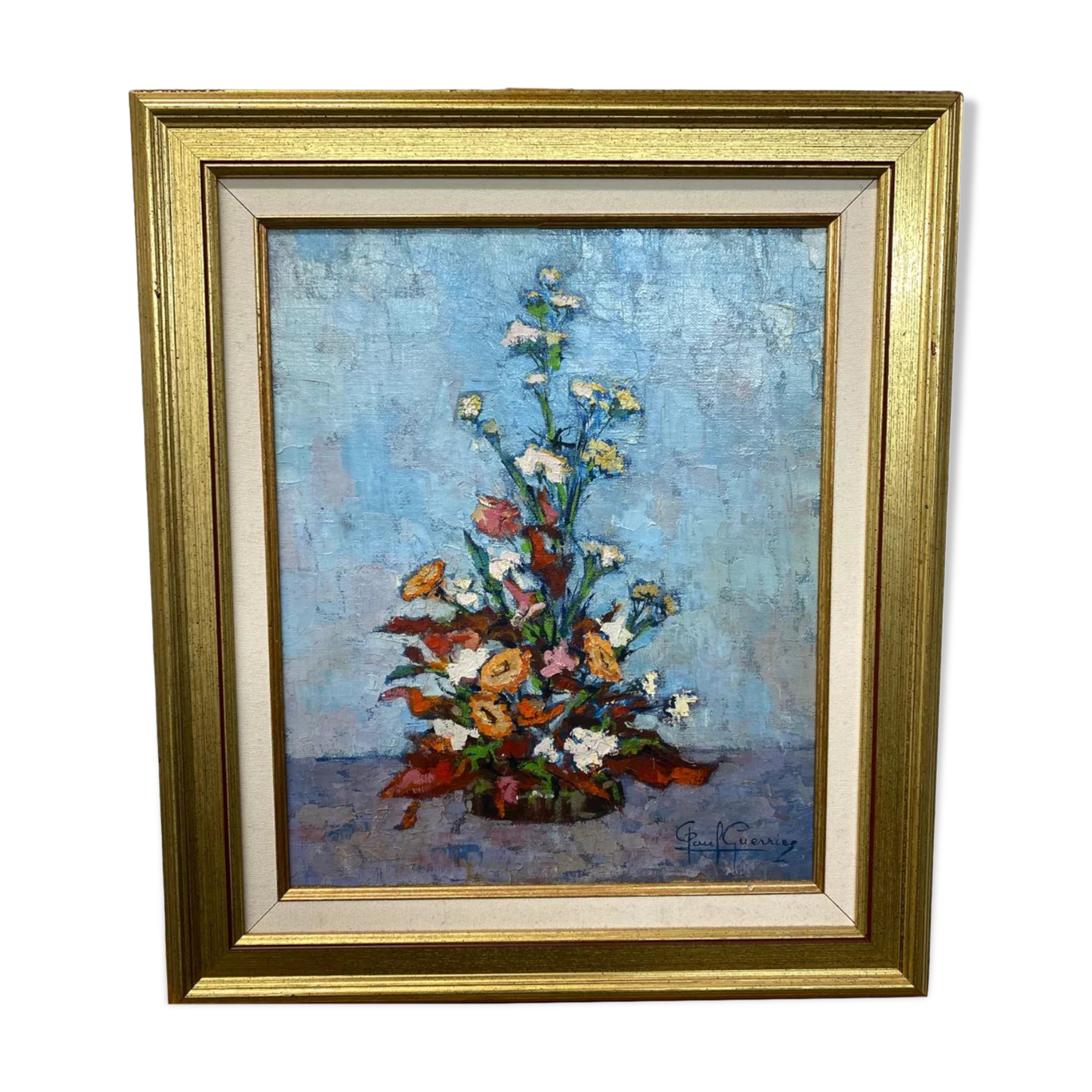 Still life years dated and signed Paul Guerrier