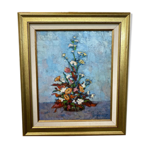 Nature morte années datée et