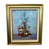 Nature morte années datée et signée Paul Guerrier