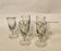 Set Of 5 Glasses with Old Absinthe And 2 Spoons with Absinthe