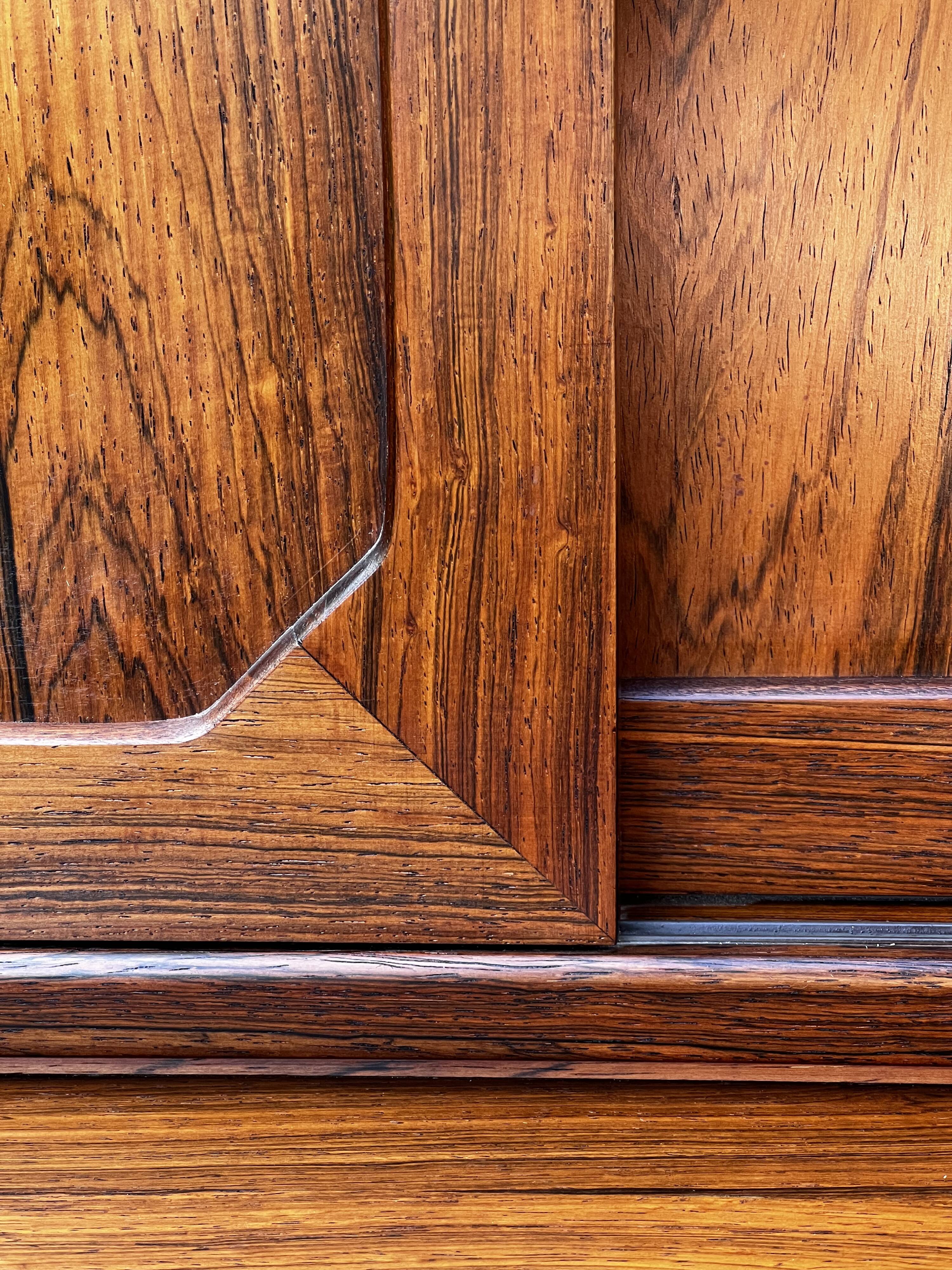 High rosewood sideboard