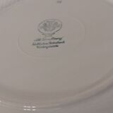 Set of 6 old flat ceramic plates VILLEROY and BOCH "Alt Strassburg"