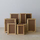 Athena irregular coffee table in natural travertine