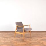 Mid-Century Polish Lounge Chairs by J. Kędziorek, 1960s. Set of 2.