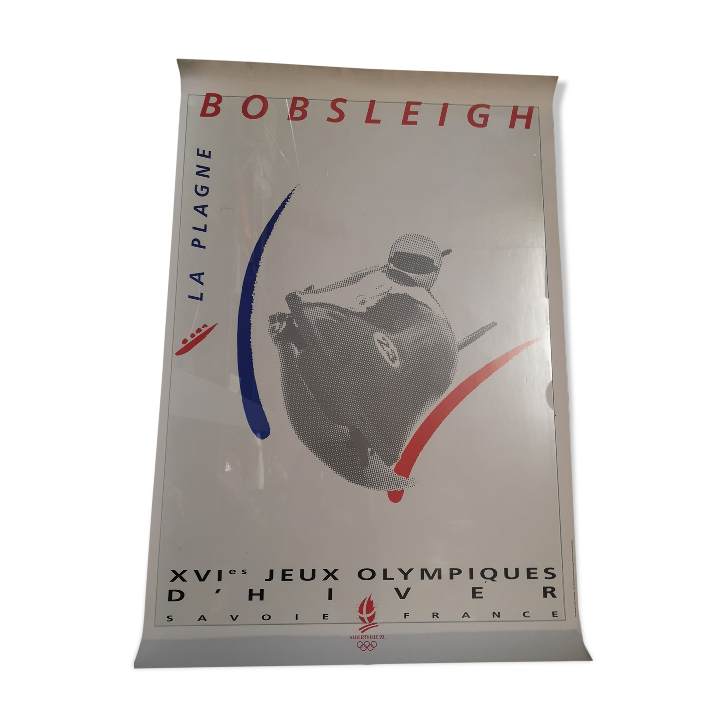 Official Albertville Olympic Games Poster