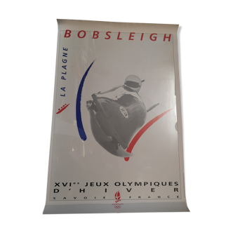 Affiche Officielle Jeux Olympiques d'Albertville