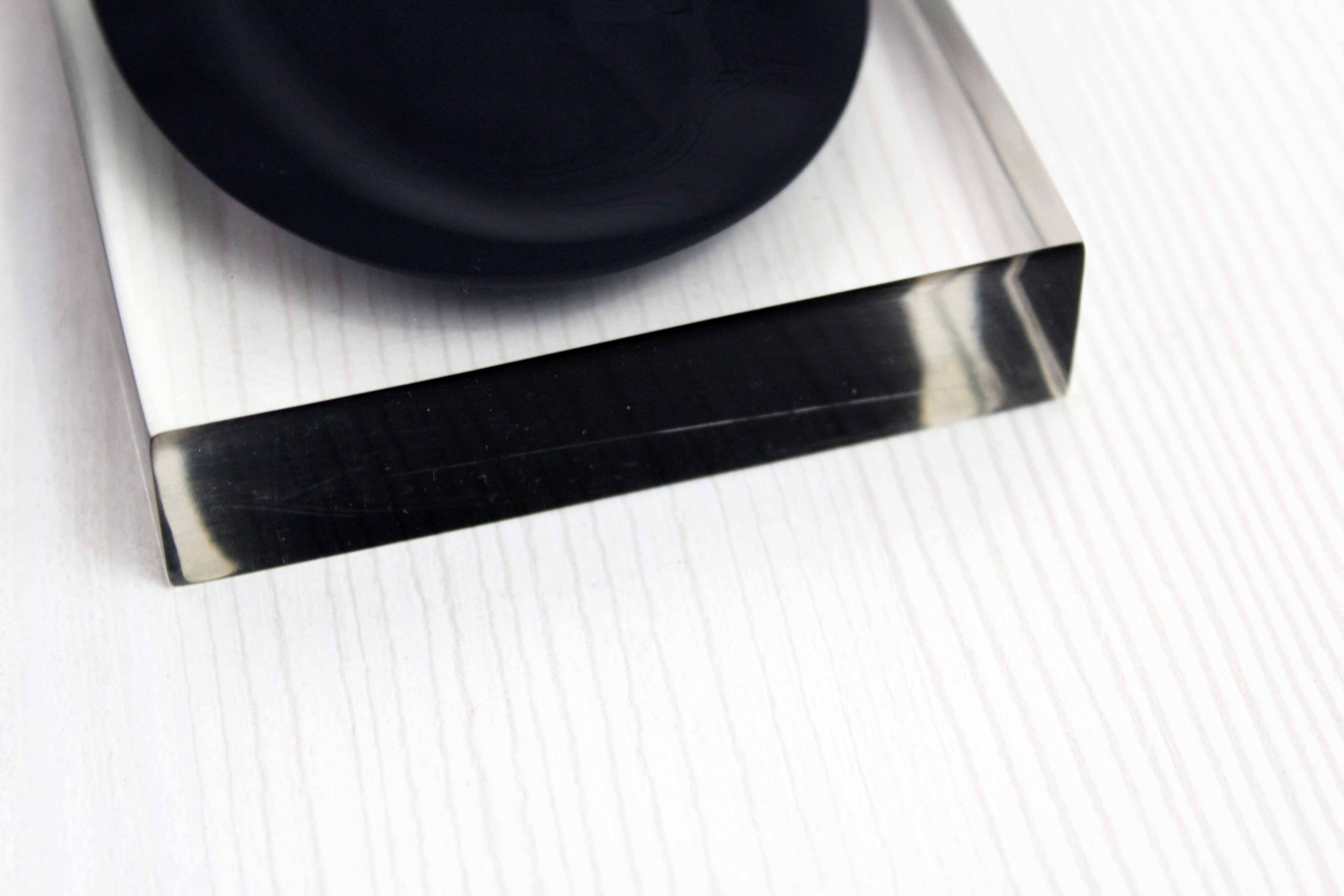 Soap holder or plexiglass pocket