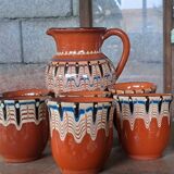 Pitcher and its 6 cups
