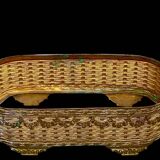 Antique Napoleon III porcelain centerpiece planter