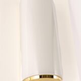 Opal glass wall light designed by Limburg, Germany.