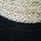 Round carpet in jute 70 cm