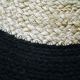 Round carpet in jute 70 cm