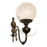 Bronze Glass Sconces Set of 2 1960’s