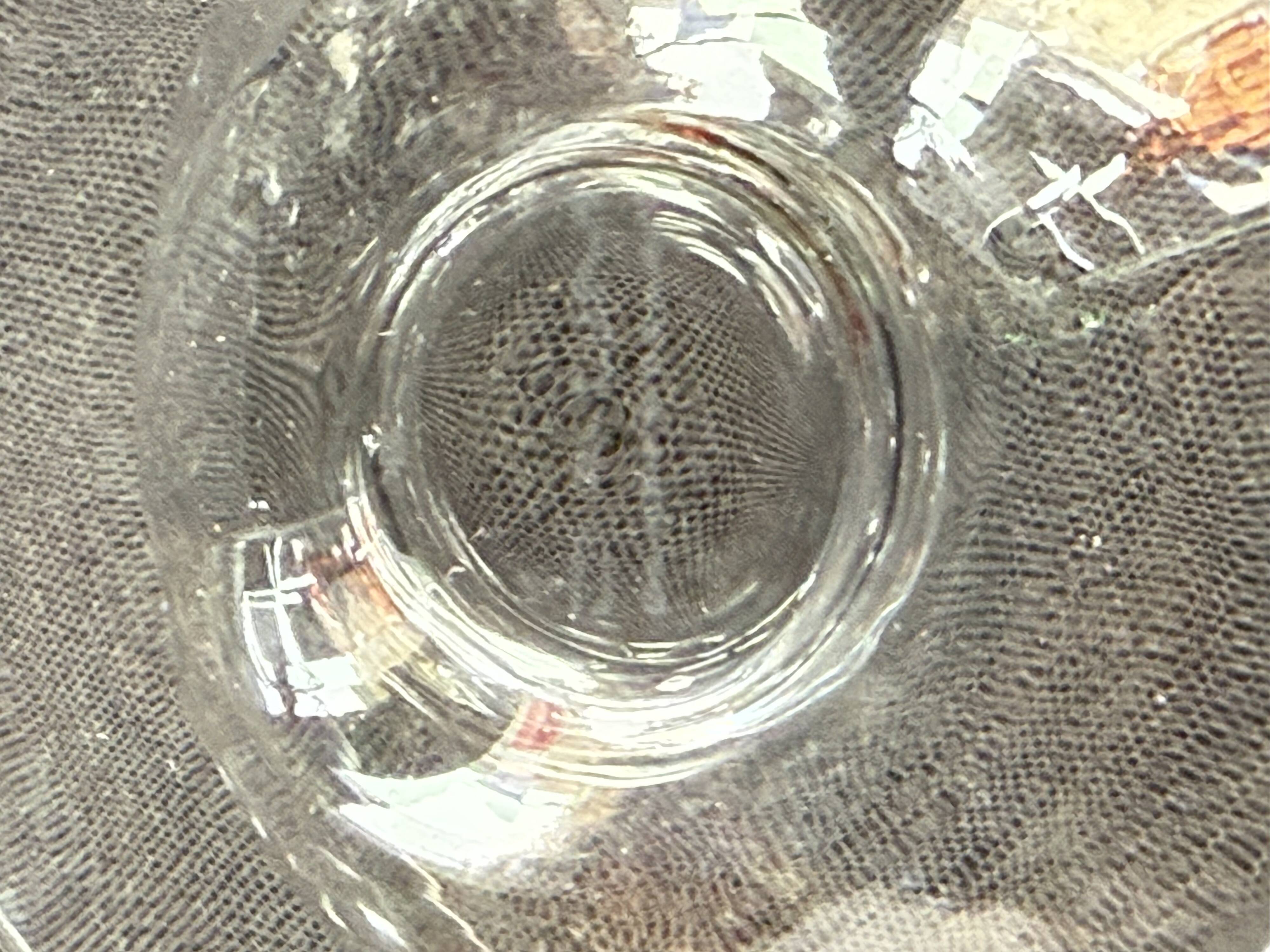 5 Wine glasses – Daum Nancy France