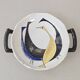 Vintage Saint-Clément flat bowl 1950