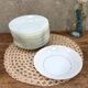 Assiette creuse en verre