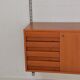 Modular Italian wall shelf, dating from the 60s