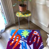 Tapis graphique tufté