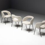 Dining chairs by Gastone Rinaldi for Rima, Italy, 1950s
