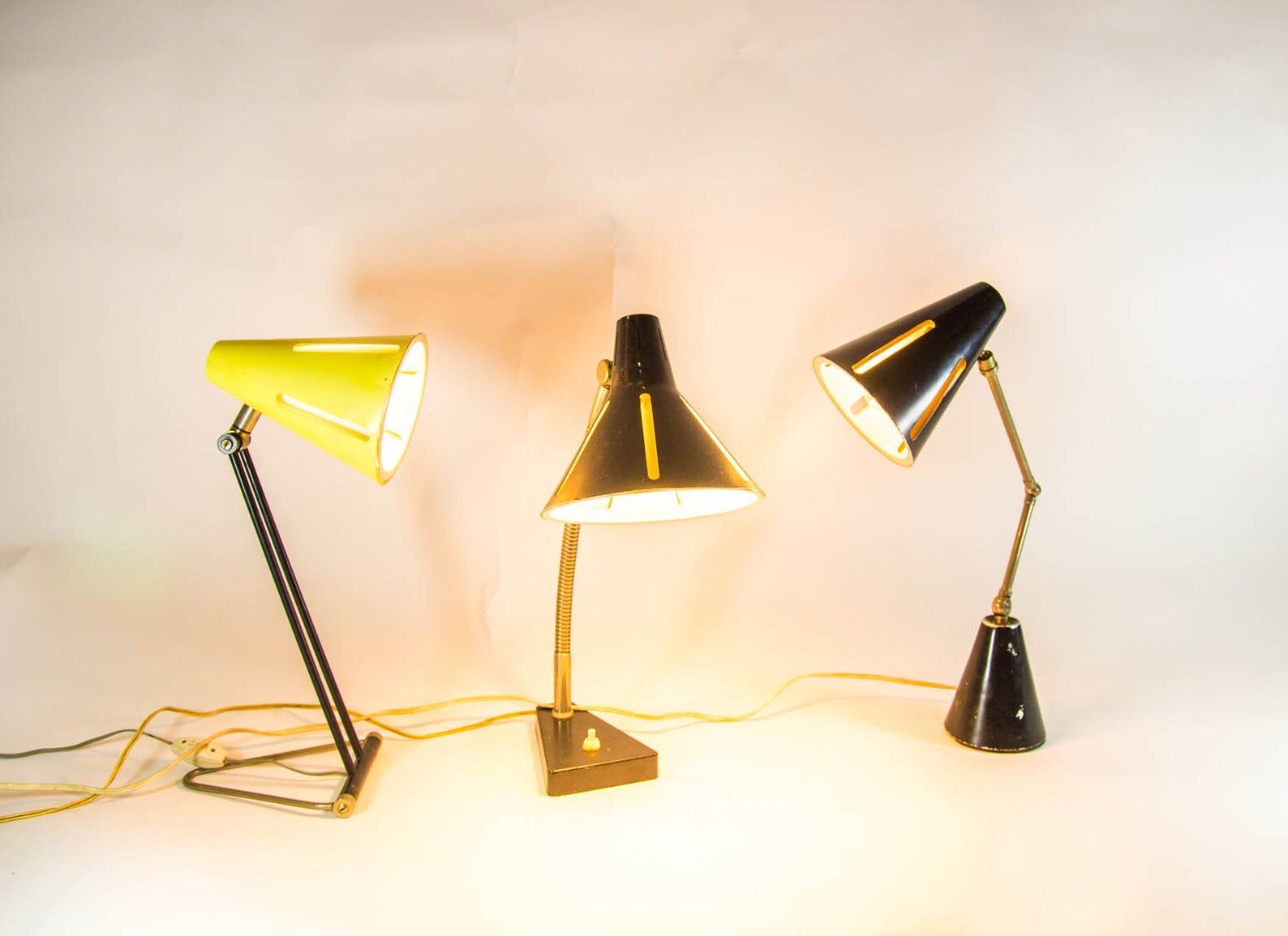 Mid-century Dutch design office lamp 60s