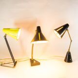 Lampe de bureau du milieu du siècle design néerlandais années 60