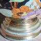 Vintage Ceramic Vase Arte Veneziana, Hand-Painted Flower Decor