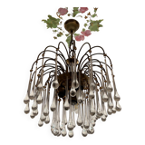 Murano glass drop chandeliers