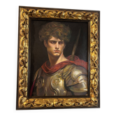 Oil painting by Mauro Maugliani (47 by 38.5).