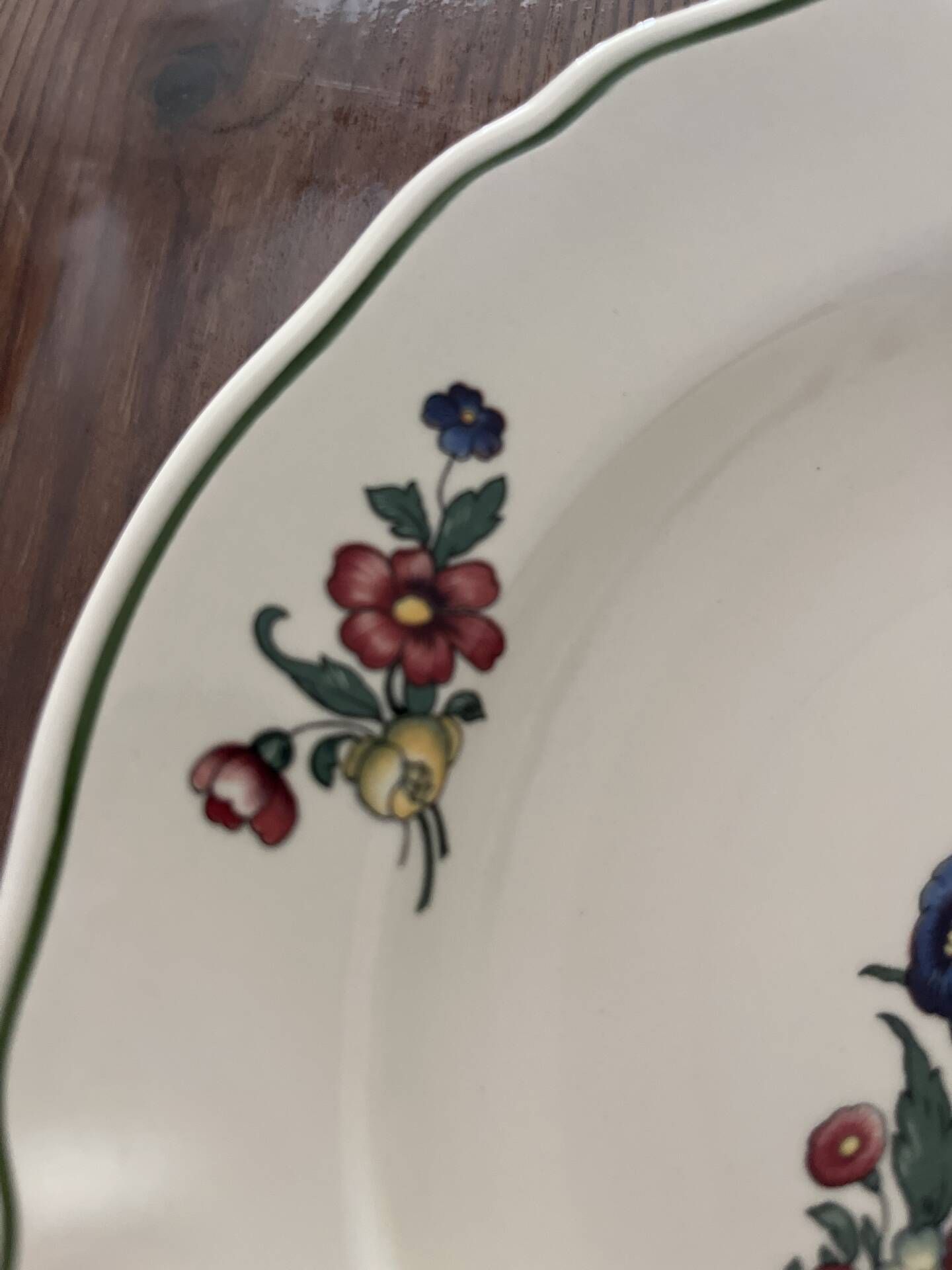 6 deep plates Villeroy & Boch Alt Strasburg