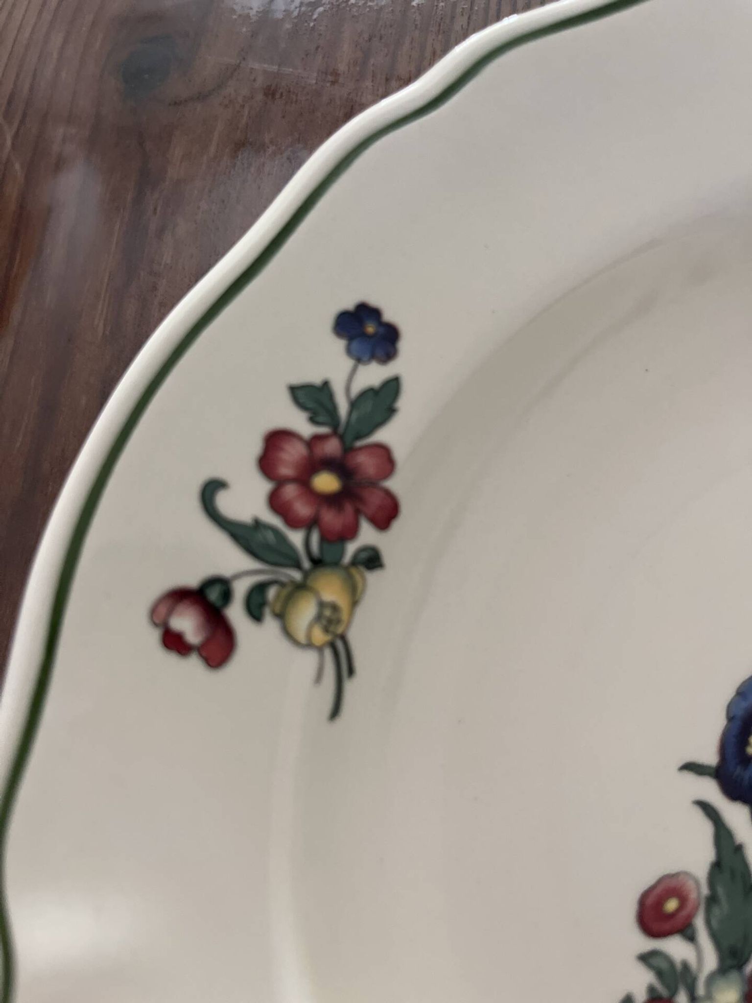 6 assiettes creuses Villeroy & Boch Alt Strasburg