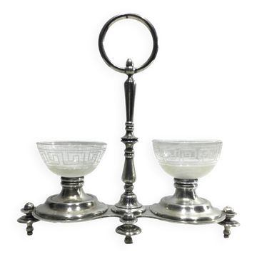 Christofle – Double salt cellar