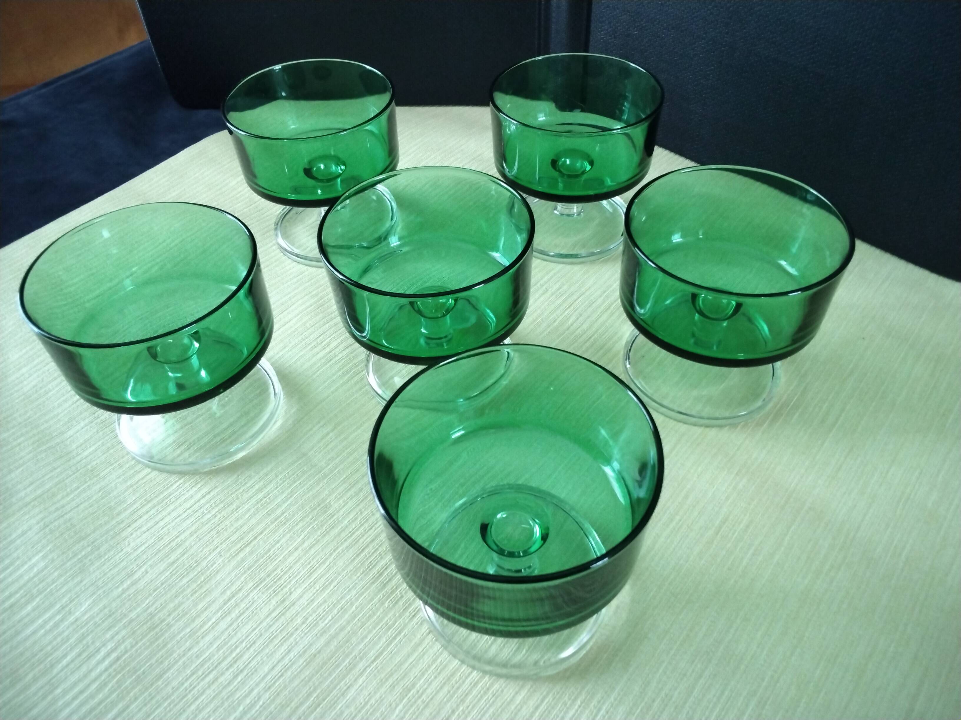 6 Vintage Luminarc Cups Cavalier Model 70s