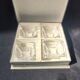 Set of 4 cups Daum France