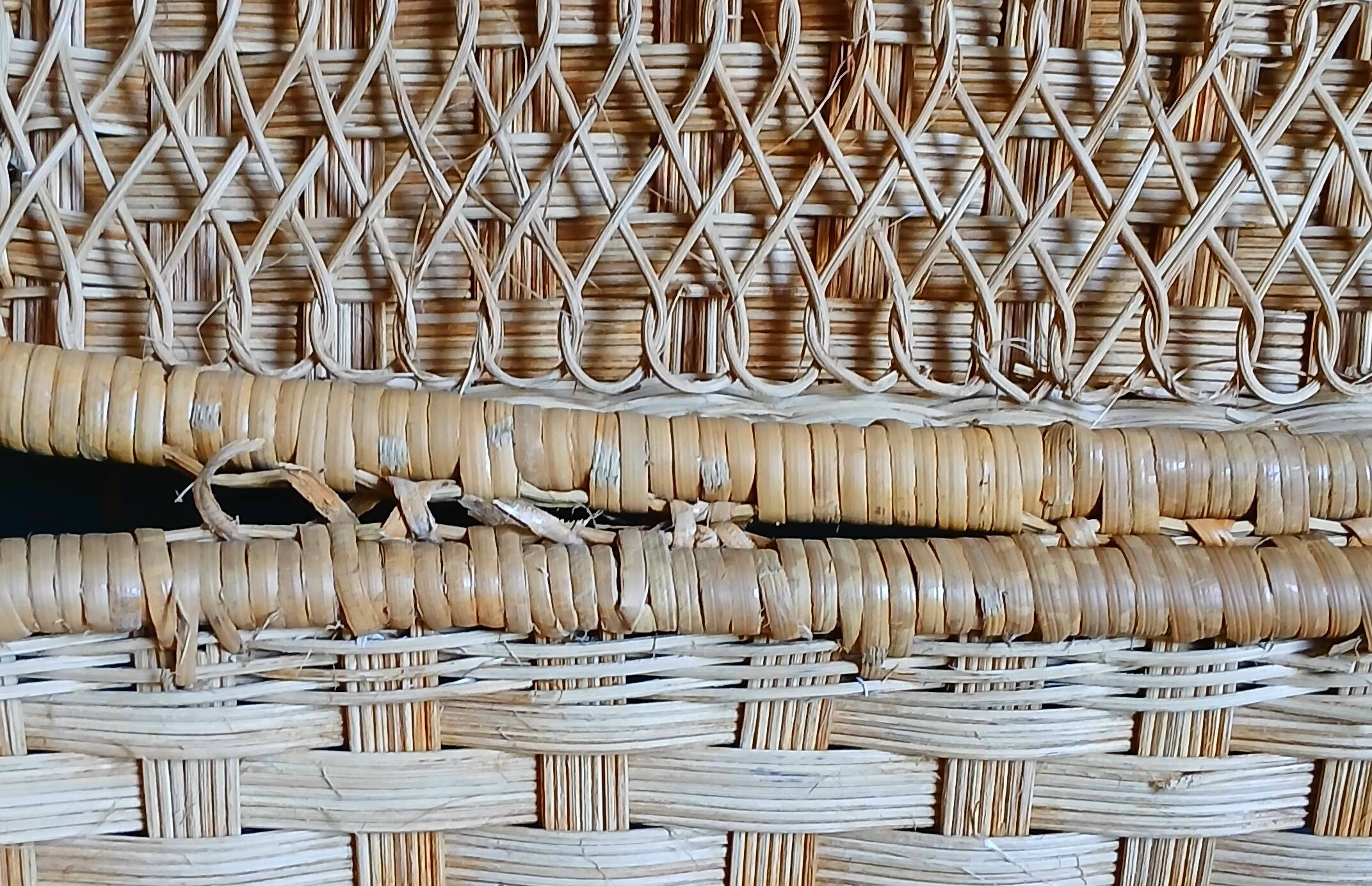 Valise en rotin, 1960