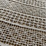 Bedside rug - throw in old cotton thread